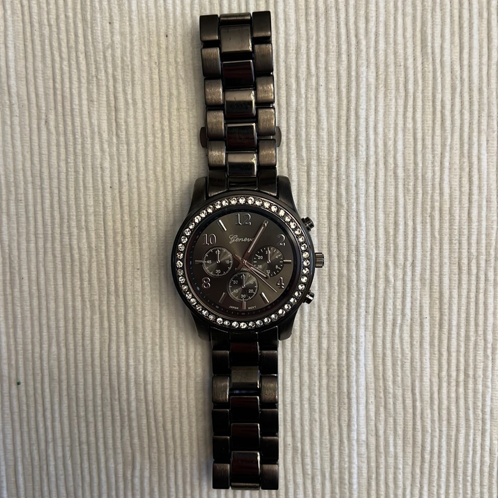 Geneva Platinum Chronograph Watch